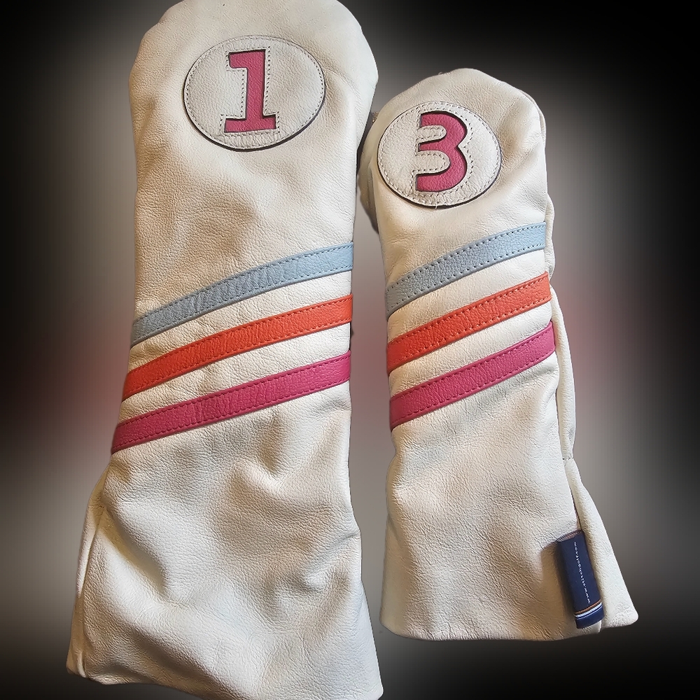 Vintage STITCH Arnold Palmer glow club covers